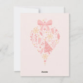 メリーお洒落・クリスマス・グリーティング・カード シーズンカード (裏面)