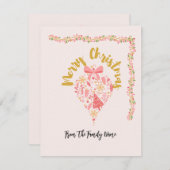 メリーお洒落・クリスマス・グリーティング・カード シーズンカード (正面/裏面)