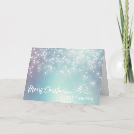 メリーきらめくクリスマスの脚本企業の シーズンカード (正面)