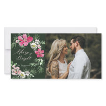 メリーでブライトなグリーンピンクの水彩花