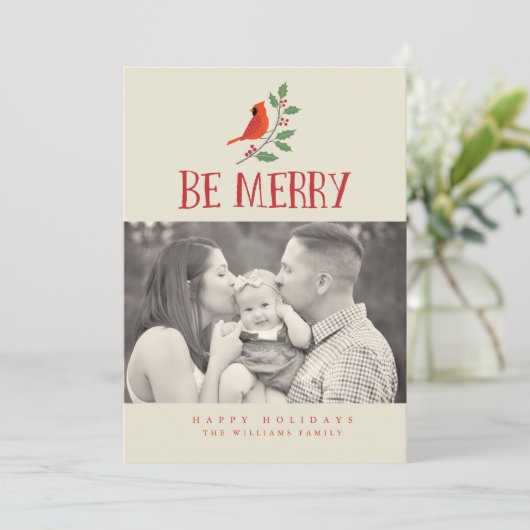 メリーで基本的なクリスマスの写真カードがあって下さい シーズンカード (スタンド正面)