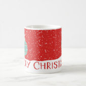 メリーで小さいオーナメントのクリスマスのコーヒー・マグ コーヒーマグカップ (中央)