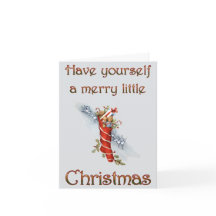 メリーで小さいクリスマスのストッキング