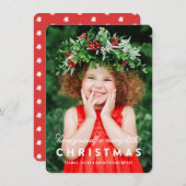 メリーで小さいクリスマスは|の写真カードの上にありました シーズンカード (正面/裏面)