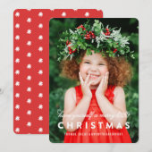 メリーで小さいクリスマスは|の写真カードの上にありました シーズンカード (正面/裏面)