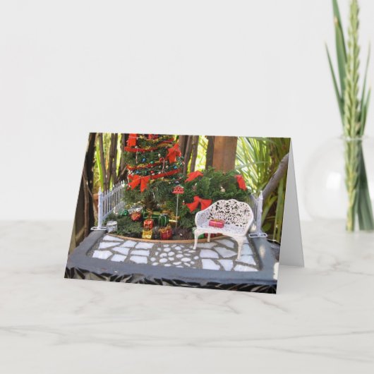 メリーで小さいクリスマスカード シーズンカード (正面)