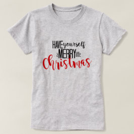 メリーで小さいクリスマス Tシャツ