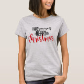 メリーで小さいクリスマス Tシャツ (正面)