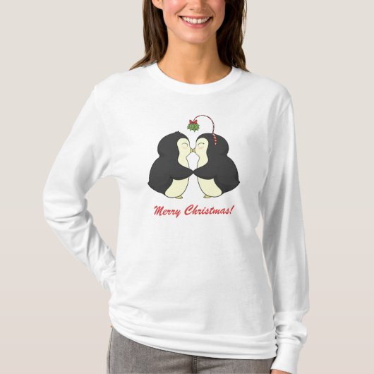 メリーで小さいペンギン Tシャツ (正面)
