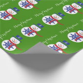 メリーで航海のなクリスマス ラッピングペーパー (角)