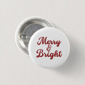 メリーで輝くクリスマス 缶バッジ (正面&裏面)