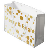 メリーで、明るいギフトバッグ ラージペーパーバッグ (裏面アングル)