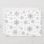 メリーで、明るいクリスマスのパーティの招待状 招待状 (裏面)