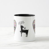 メリーで、明るいクリスマス マグカップ (中央)