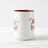 メリーで、明るいマグ ツートーンマグカップ (中央)