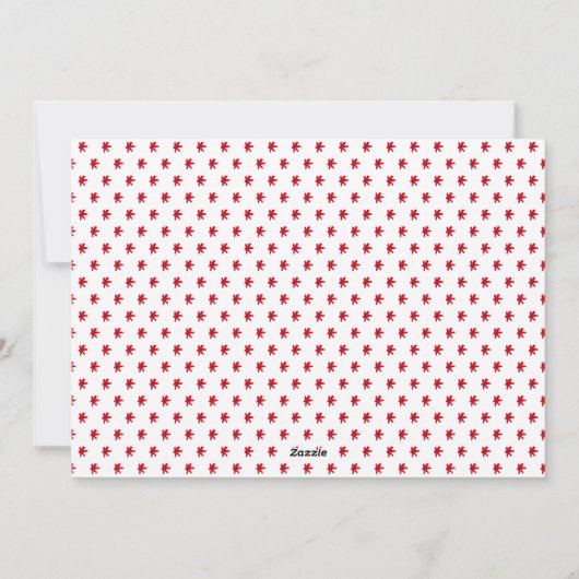 メリーで、結婚したな、メリークリスマスの休日の写真 シーズンカード (裏面)