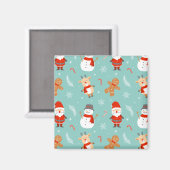 メリーとカラフルBright Christmas 2023ファミリーホー マグネット (正面/裏面)