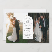 メリーと結婚したの写真のホリ結婚デーカード 招待状 (正面)