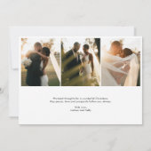 メリーと結婚したの写真のホリ結婚デーカード 招待状 (裏面)