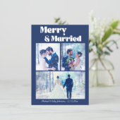 メリーと結婚した3枚の写真が青結婚色で収まる シーズンカード (スタンド正面)