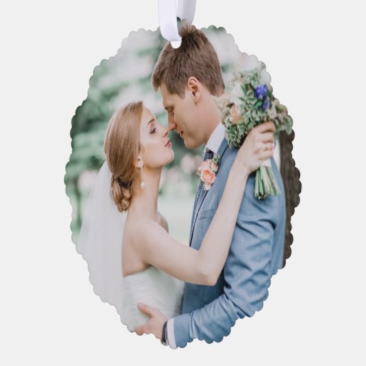 メリーと結婚した |新婚初めてのクリスマス オーナメントカード (左)