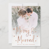 メリーと結婚した | 星と写真のスクリプト シーズンカード (正面)