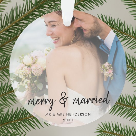 メリーと結婚した | Newleyweds初めてのクリスマス オーナメント
