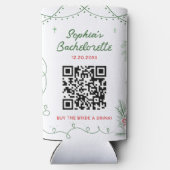 メリーと花嫁のクリスマスバチェロレッテクーラーボックス スリム缶クーラー (裏面)