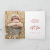 メリーなのどのばら色の金ゴールドホイル|の休日2の写真 シーズンカード (内部)