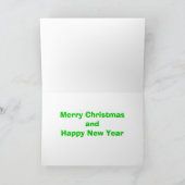 メリーなわにクリスマス シーズンカード (内部)