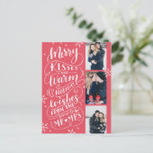 メリーなキスは休日の願い|の赤を暖めます 案内ポストカード (スタンド正面)