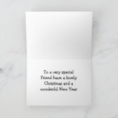 メリーなクリスマスの親友 シーズンカード (内部)