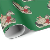 メリーなコーギーのクリスマスの包装紙 ラッピングペーパー (ロールコーナー)