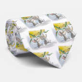 メリーなネズミMic及びMacの休日のタイ ネクタイ (ロール)