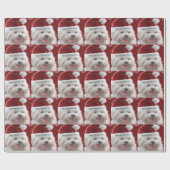 メリーなマルタのクリスマスのギフト用包装紙 ラッピングペーパー (フラット)