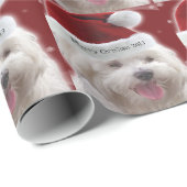 メリーなマルタのクリスマスのギフト用包装紙 ラッピングペーパー (ロールコーナー)