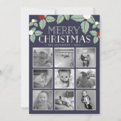 メリーなヤドリギ|の休日の写真のコラージュ シーズンカード (正面)