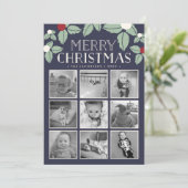 メリーなヤドリギ|の休日の写真のコラージュ シーズンカード (スタンド正面)