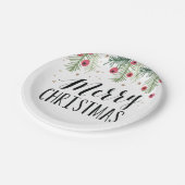 メリーな果実のコレクション ペーパープレート (アングル)