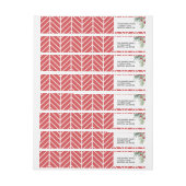 メリーな果実のコレクション ラップアラウンドラベル (シート)