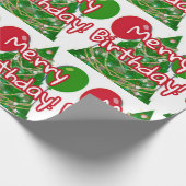 メリーな誕生日 ラッピングペーパー (角)