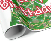 メリーな誕生日 ラッピングペーパー (ロールコーナー)