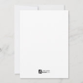 "メリーな"モダンな原稿の数々のな写真の休日カード シーズンカード (裏面)