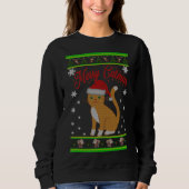 メリーなCatmas スウェットシャツ (正面)