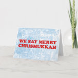 メリーなchrismukkah シーズンカード<br><div class="desc">メリーなchrismukkah</div>