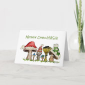 メリーなChrisMUSHのクリスマスのきのこの漫画 シーズンカード (正面)