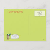 メリーなChrisMUSHのクリスマスのきのこの漫画 シーズンポストカード (裏面)