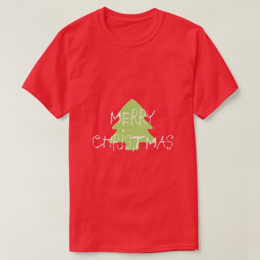 "メリーなChristmas_Men"の数々の色及びスタイル Tシャツ (デザイン正面)