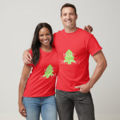 "メリーなChristmas_Men"の数々の色及びスタイル Tシャツ (ユニセックス)