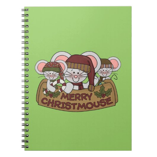 メリーなChristmouse ノートブック (正面)
